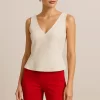 BLUSA DE ALÇA CREME - ENNA